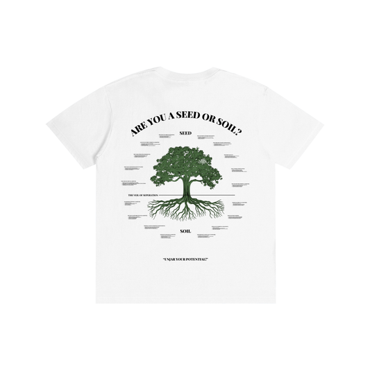 OFFICIAL SEED & SOIL HIS SOIL T-SHIRT WHITE