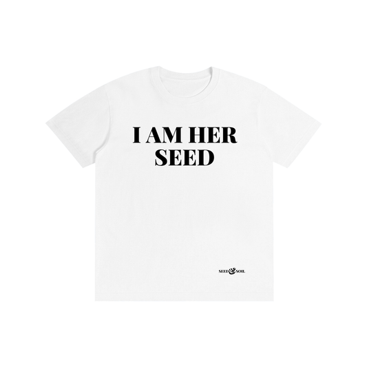 OFFICIAL SEED & SOIL HER SEED T-SHIRT WHITE