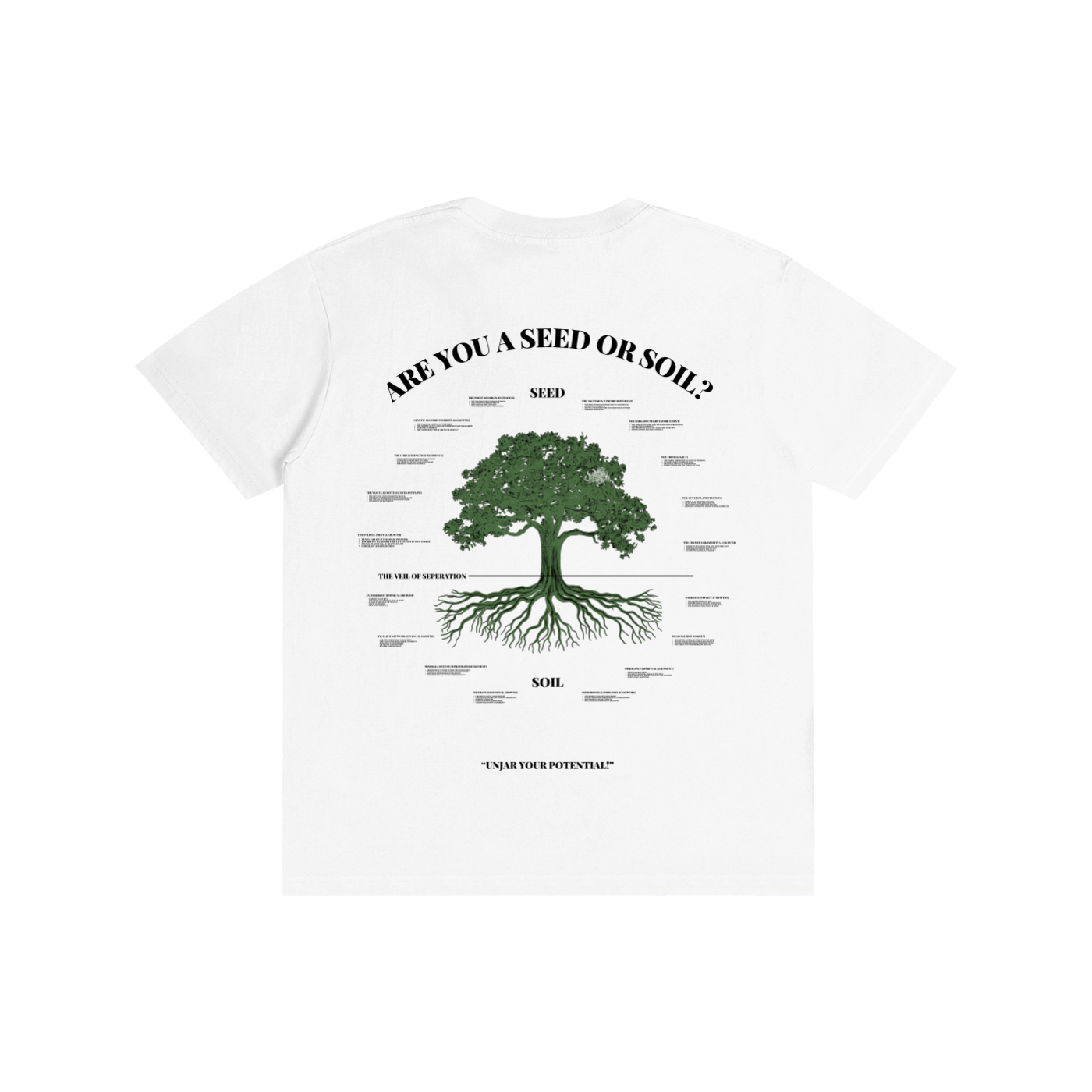 OFFICIAL SEED & SOIL BLUEPRINT T-SHIRT