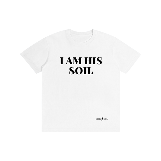 OFFICIAL SEED & SOIL HIS SOIL T-SHIRT WHITE